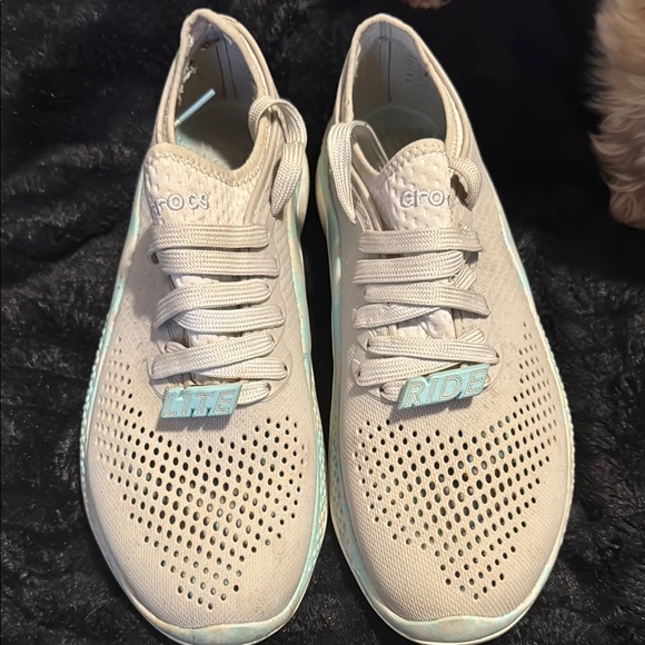 CROCS Shoes - ⚡️2/$35 CROCS Women's Beige Sneakers